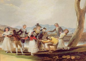 Blind Man&39;s Buff（610170および29863も参照） 作： Francisco de Goya